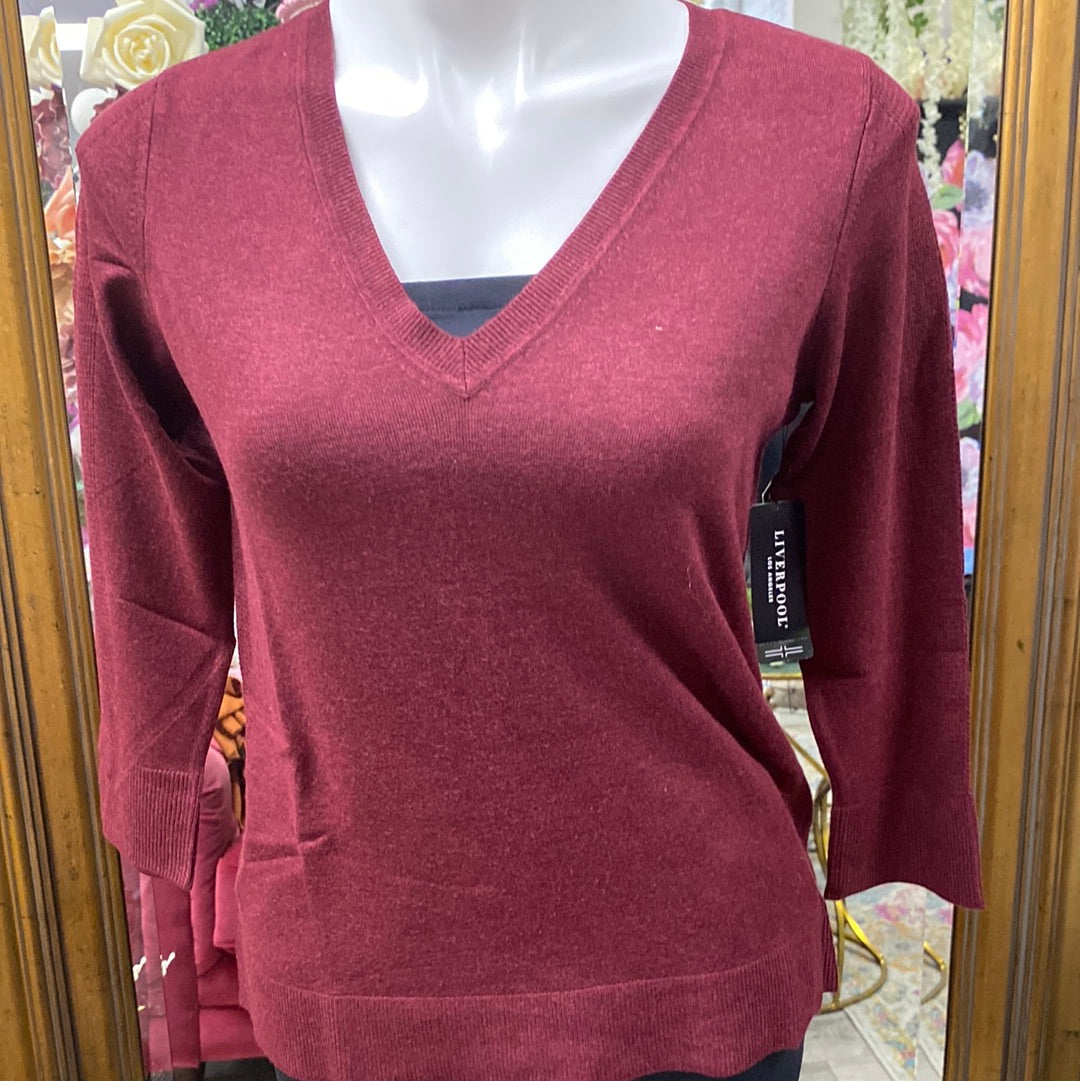 Liverpool V Neck Sweater