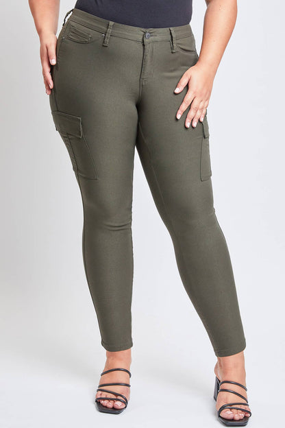 Curvy Hyperstretch Cargo Jeans