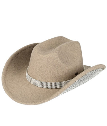 Swarovski Crystal Cowboy Hat