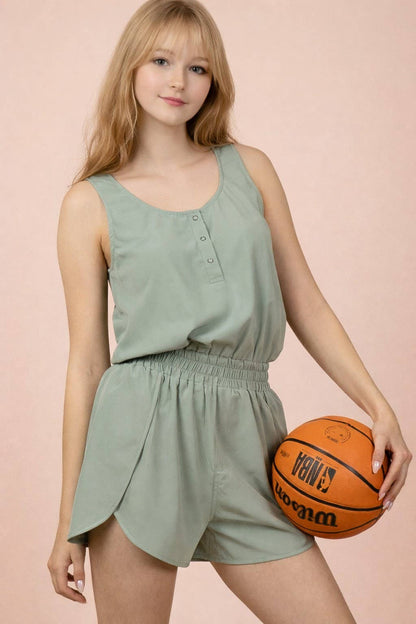 Midnight & Mocha Romper