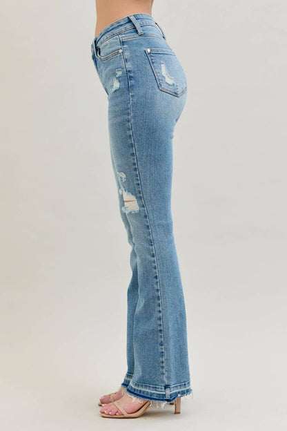 MR Destroy & Released Hem Bootcut