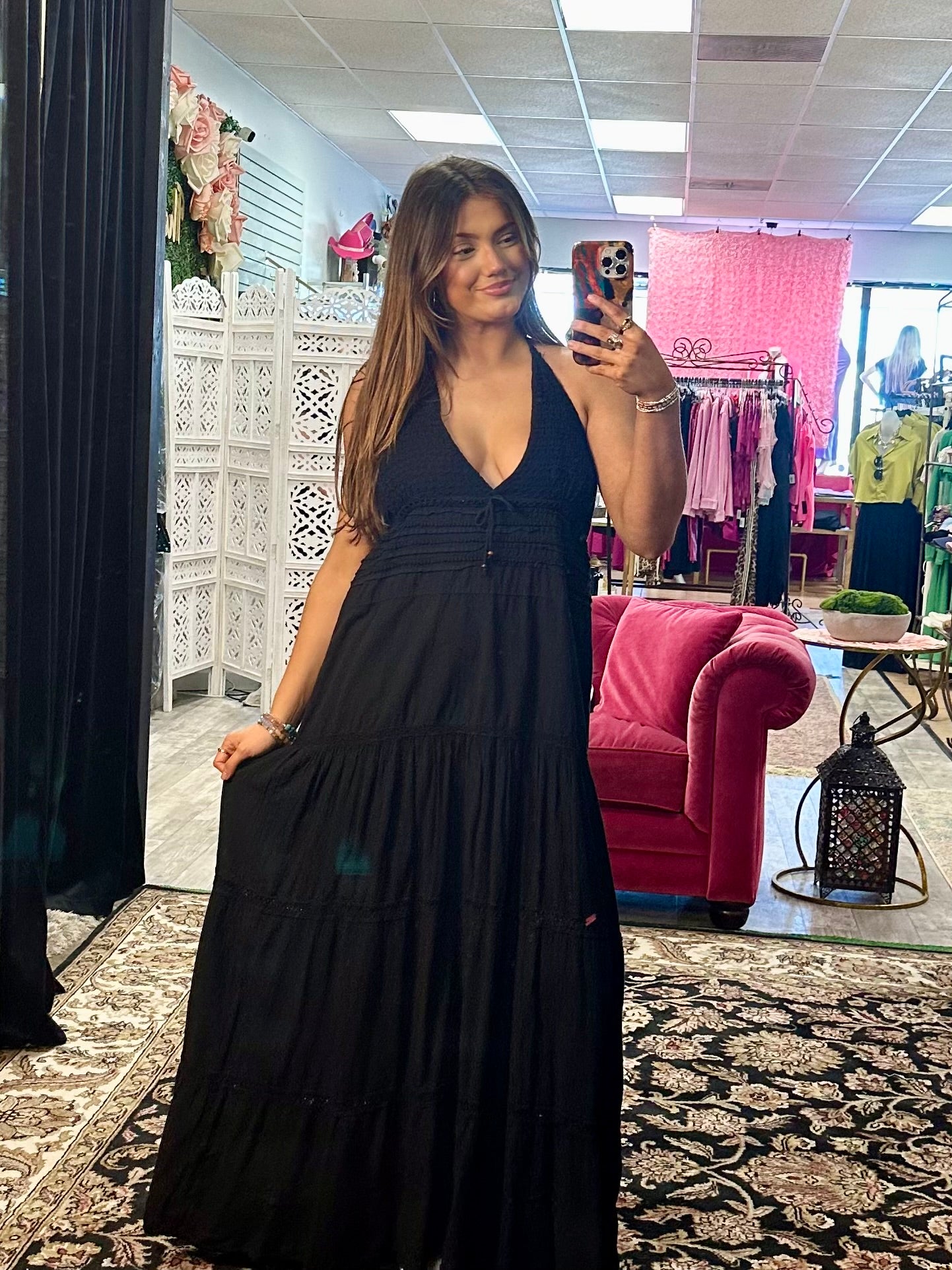 Halter Maxi Sundress
