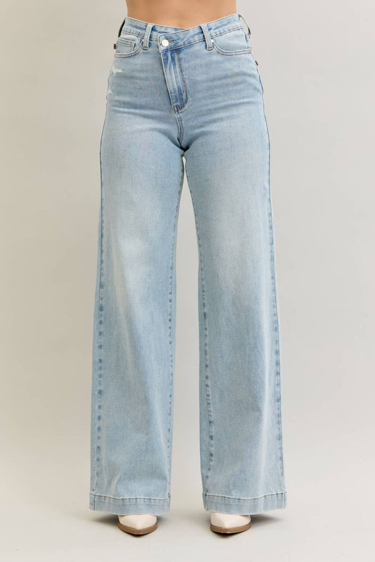 HW Retro Wide Criss-Cross WB Mild Destroy