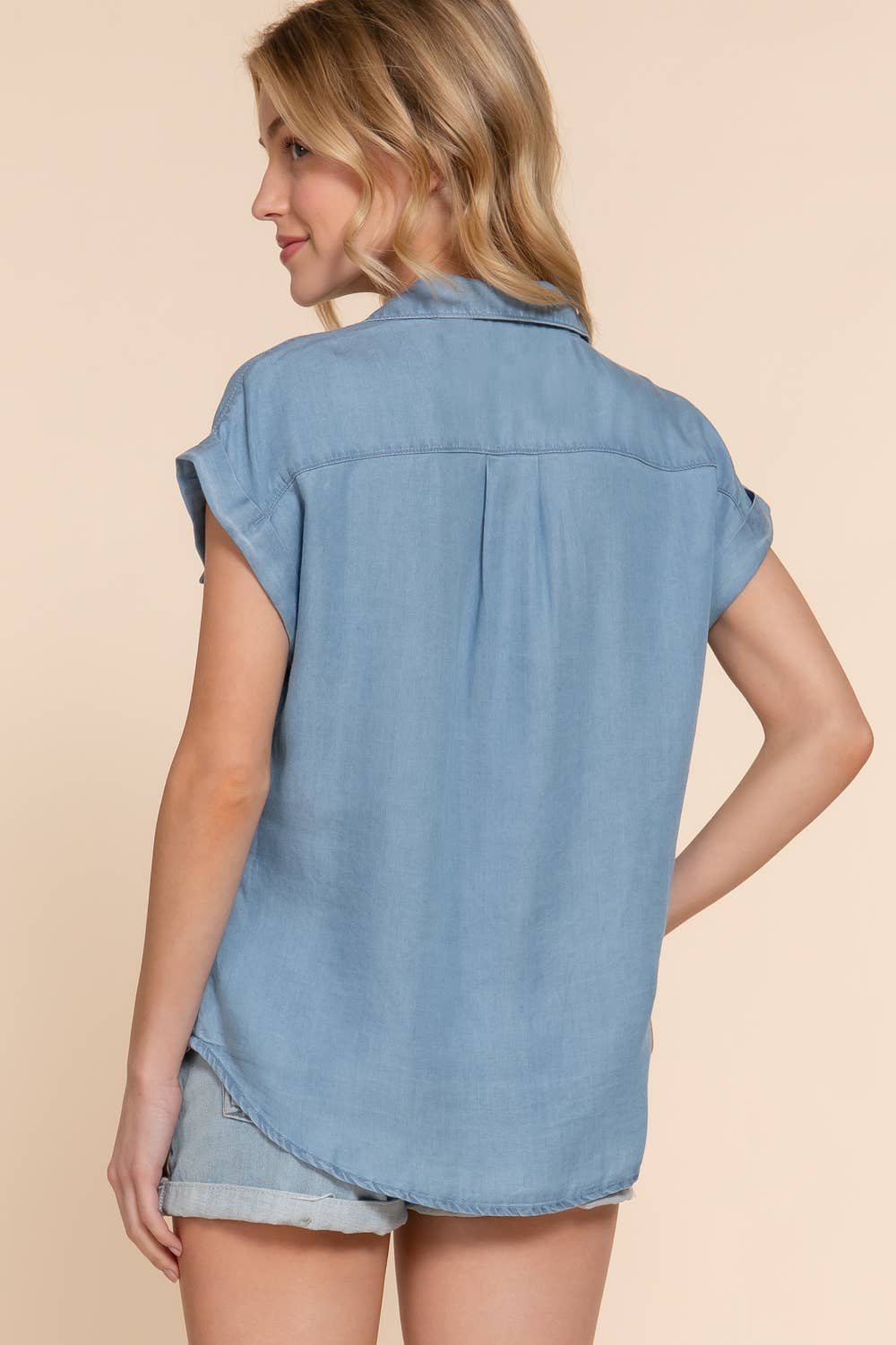 Short Sleeve Button Down