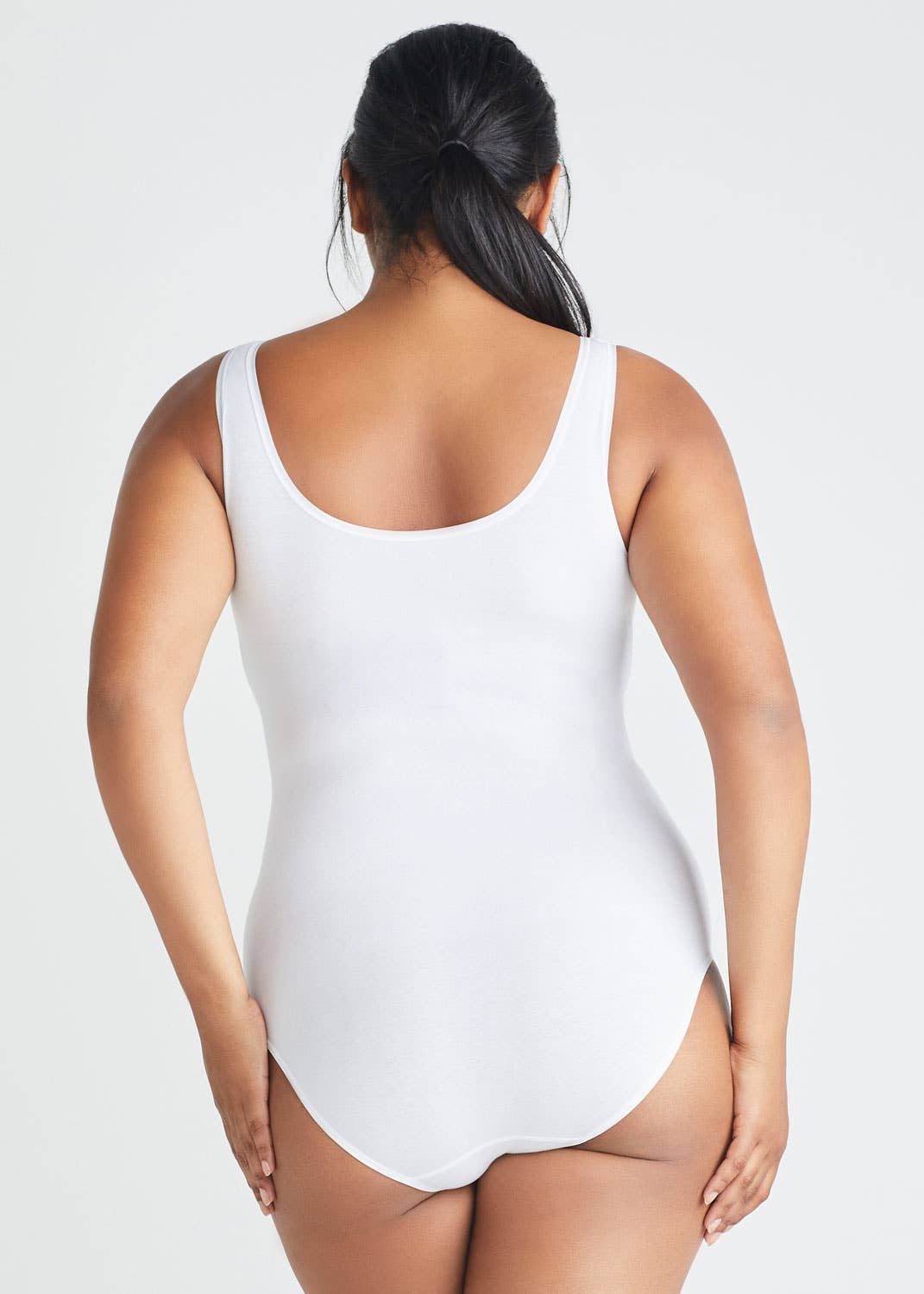 Ruby Shaping Full Back Bodysuit - Cotton Seamless