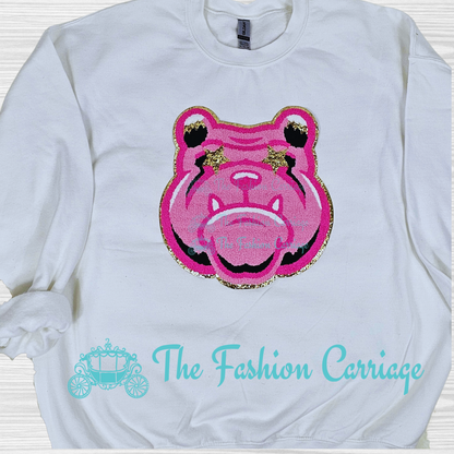 Chenille Mascot Sweatshirt