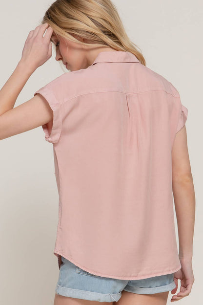 Short Sleeve Button Down