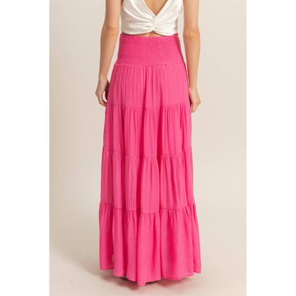 Tiered Maxi Skirt