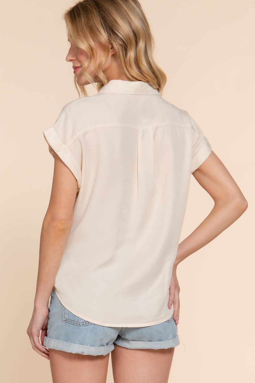 Short Sleeve Button Down