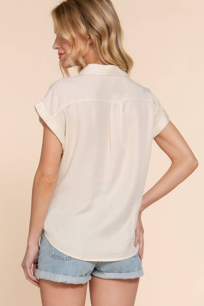 Short Sleeve Button Down