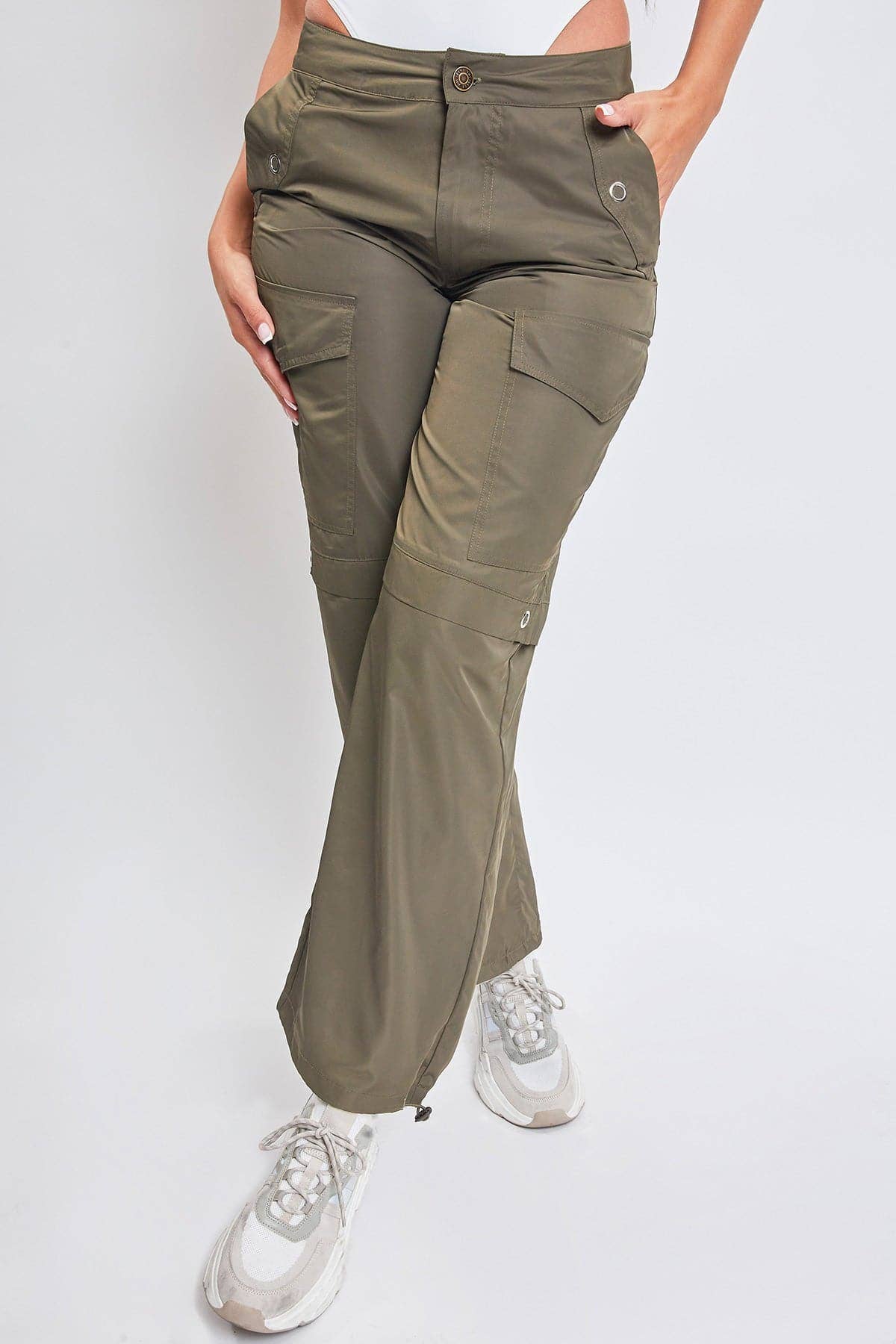Cargo Pants With Bungee Hem