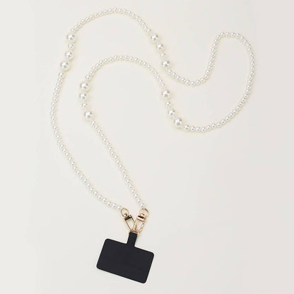 Pearl Beaded Phone Strap
