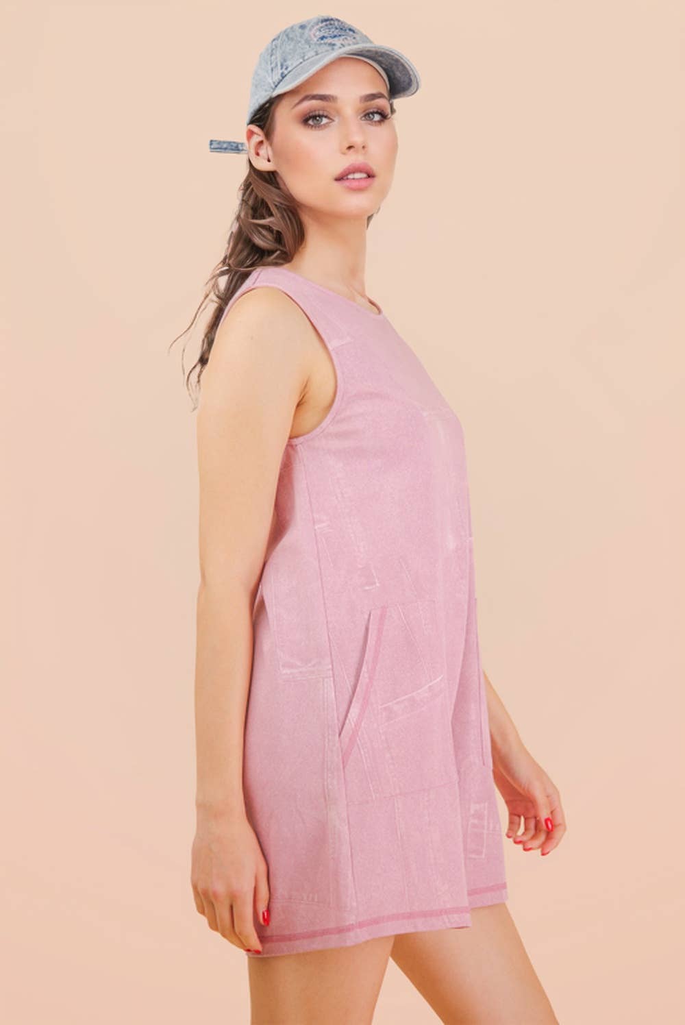 Stonewashed Stroll Romper
