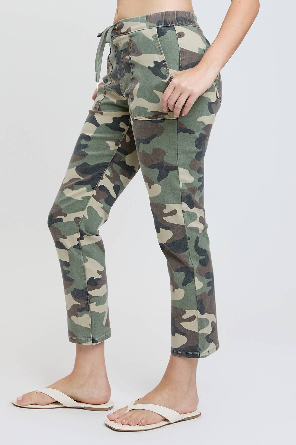 Camo Crop Joggers