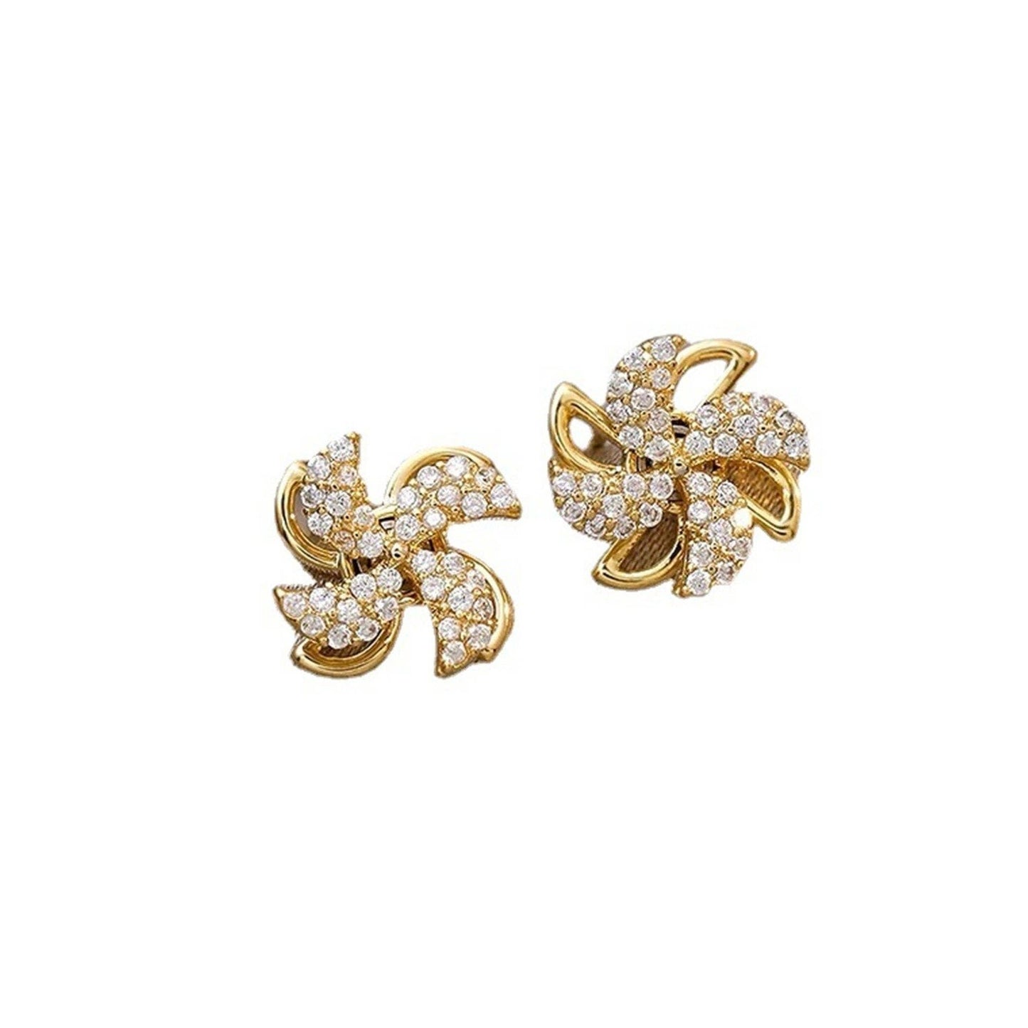 Spinner Stud Earrings