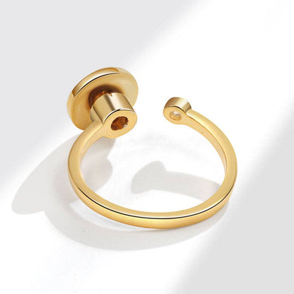 Smiley Spinner Ring
