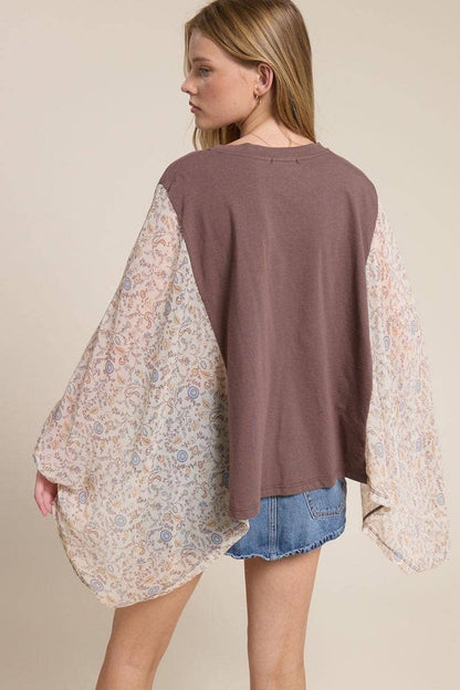 Vintage Graphic Kantha Top