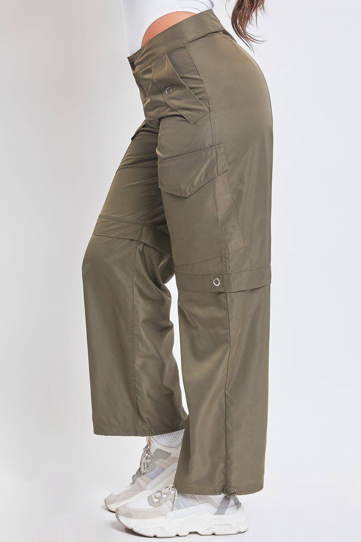 Cargo Pants With Bungee Hem