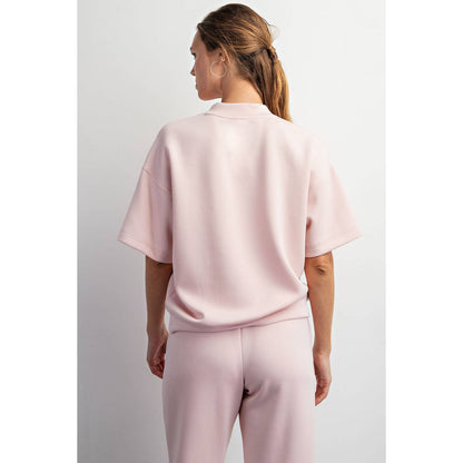 MODAL MOCK NECK TOP