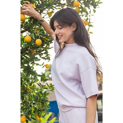 MODAL MOCK NECK TOP