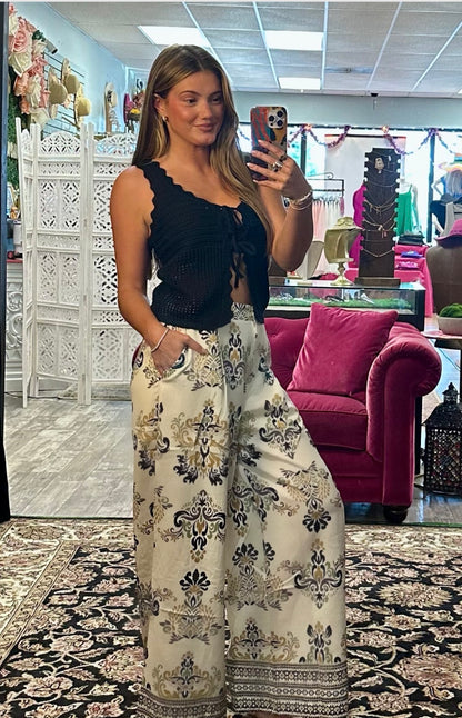 Caroline Crochet Vest