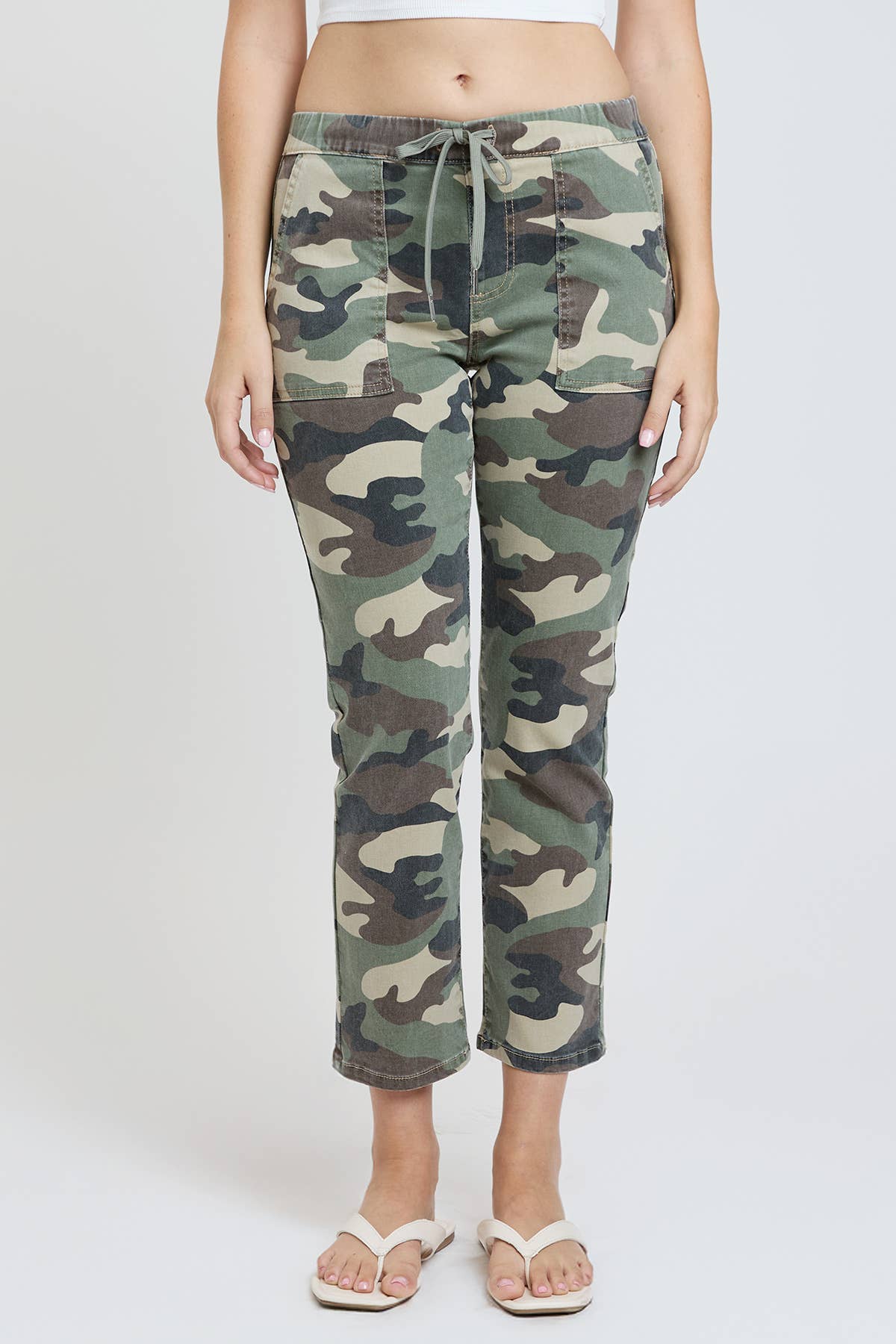 Camo Crop Joggers
