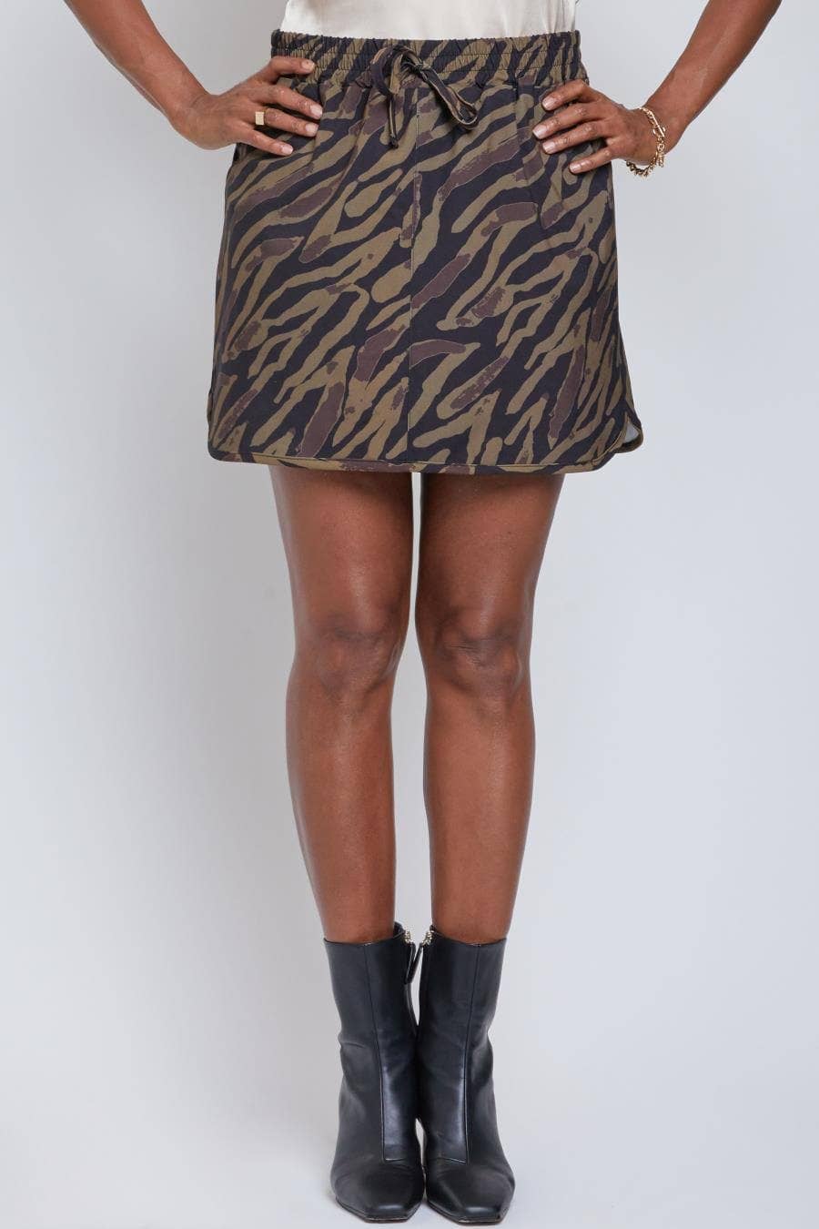 Black Summer  Skort