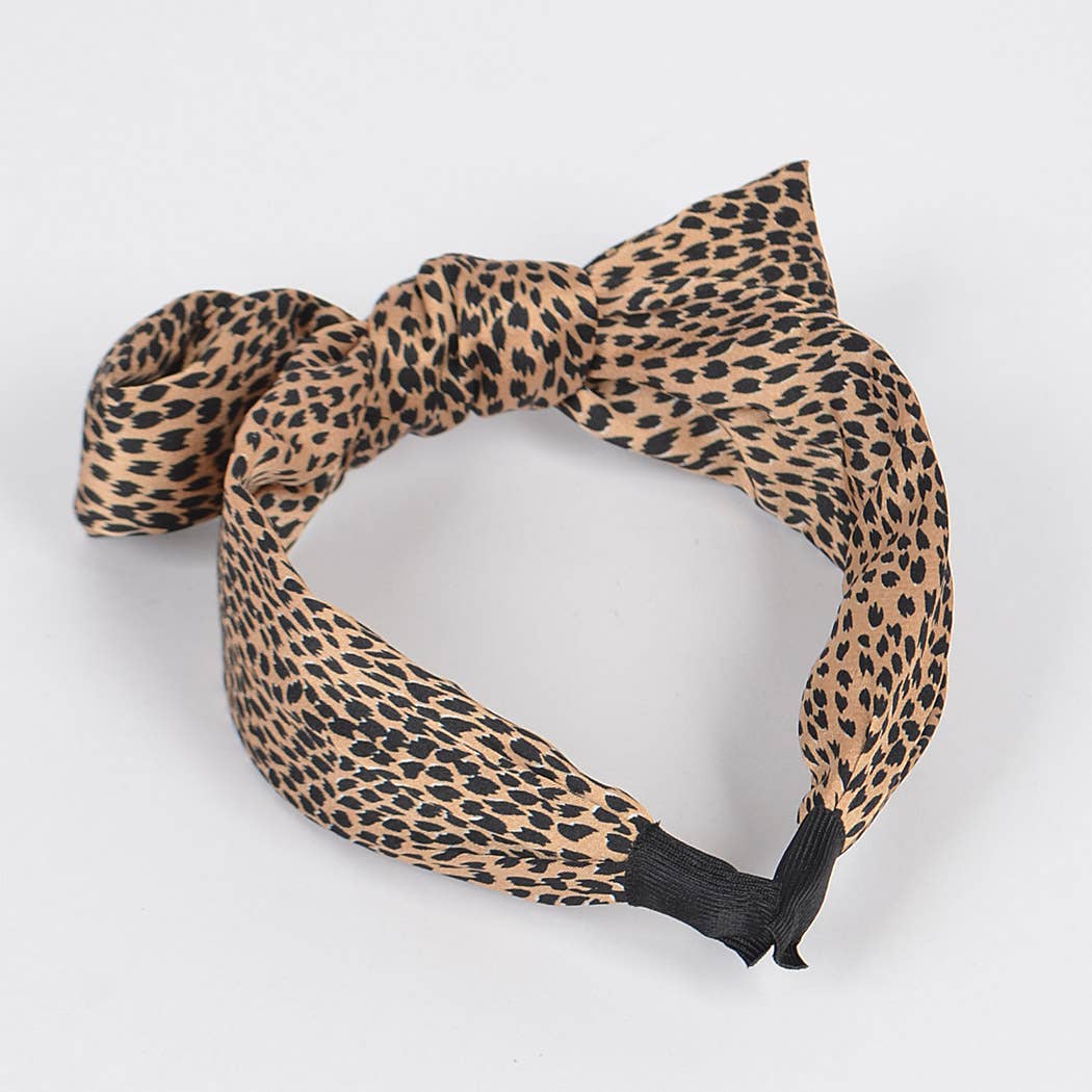 Leo Ribbon Knotted Headband