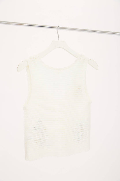 Floral Embroidered Vest