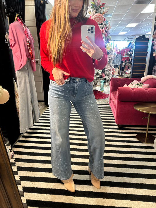 The Olivia Diamond Wide Leg