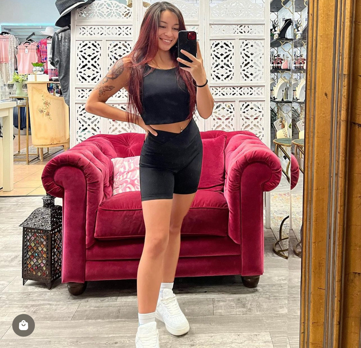 Ribbed Halter Tank