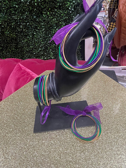 Mardi Gras Bracelets