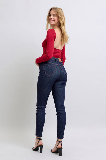 Judy  Blue Sweetheart Skinnies