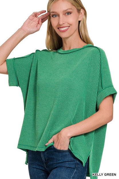 Ribbed SS Shirt
