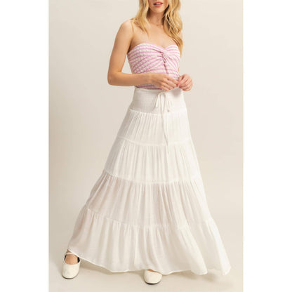 Tiered Maxi Skirt