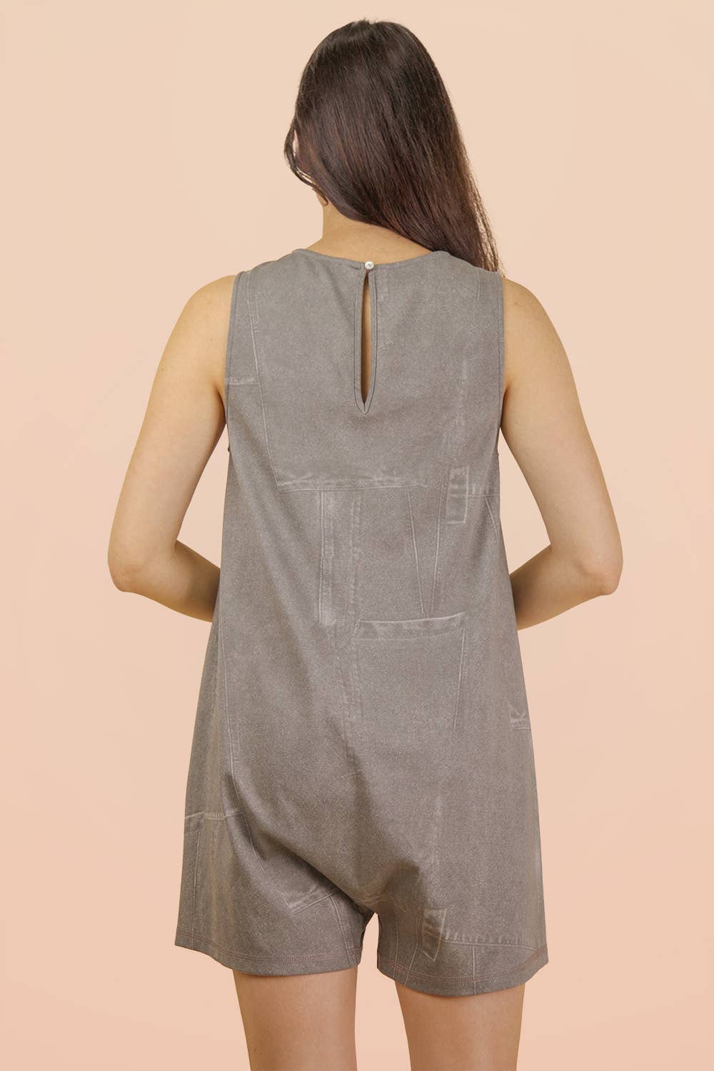 Stonewashed Stroll Romper