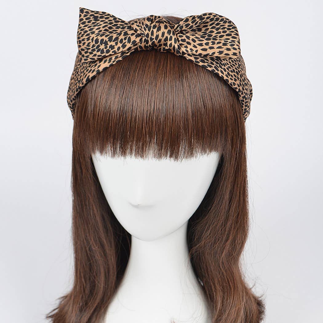 Leo Ribbon Knotted Headband