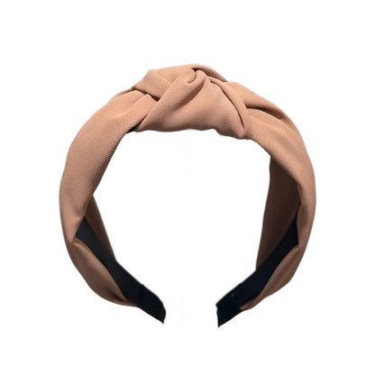 LEOPARD PRINT WIDE BRIM HEADBAND