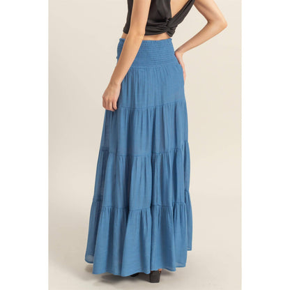 Tiered Maxi Skirt