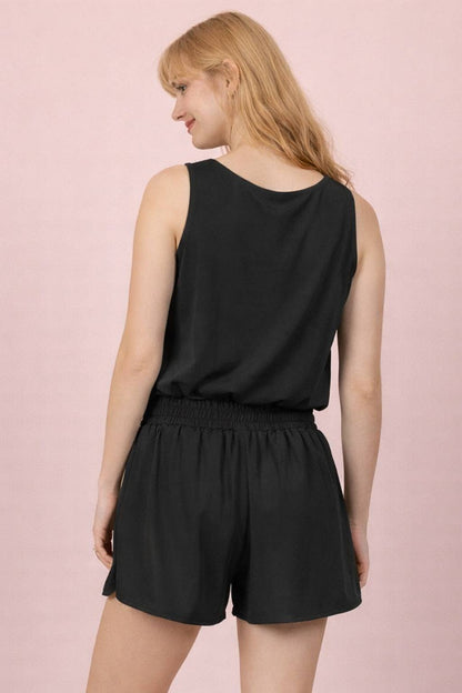 Midnight & Mocha Romper