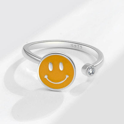 Smiley Spinner Ring