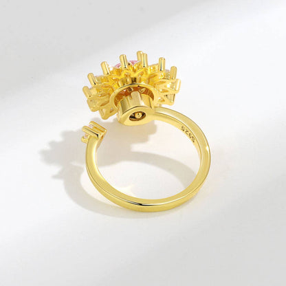 Sunflower Spinner Ring