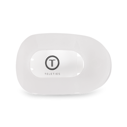 Teleties Large Flat Round Clip