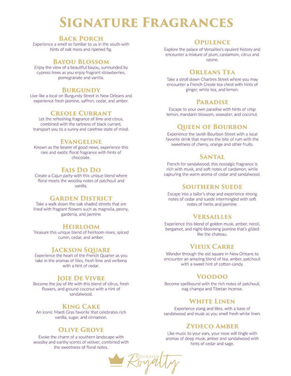 Bourbon Royalty  Room Spray