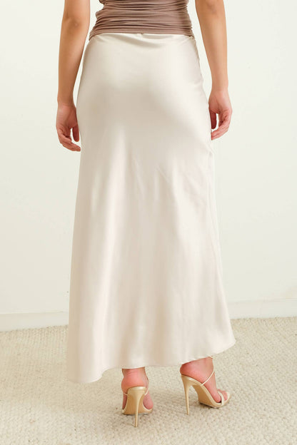 Fall in Love Satin Skirt