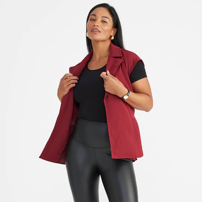 Holly Short Sleeve Shapewear Tee - Cotton Seamless