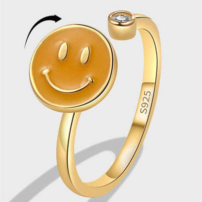 Smiley Spinner Ring