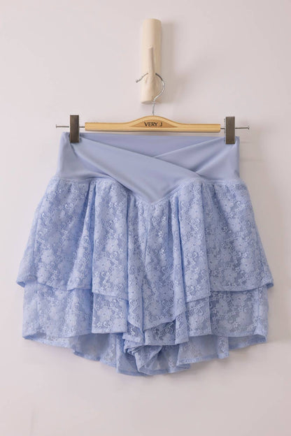 Layered Lace Shorts