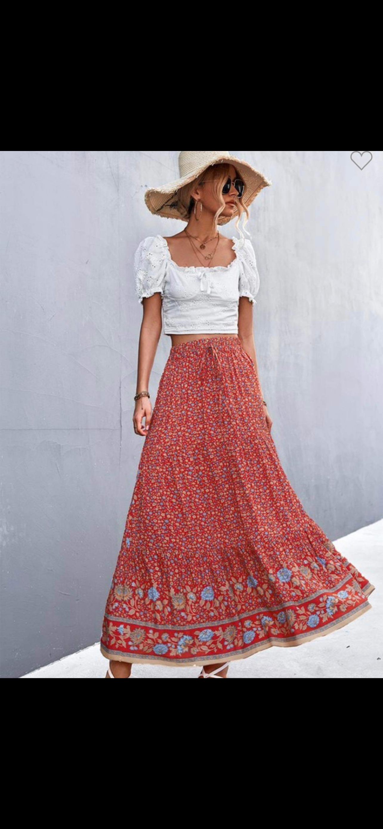 Flower Power Skirt