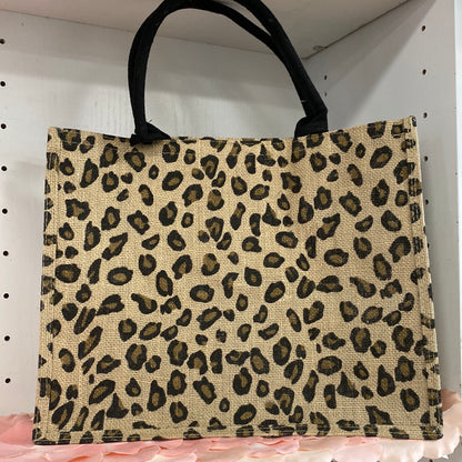Leopard Beach Bag